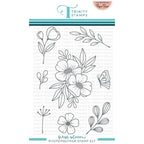 Simon Says Stamp! Trinity Stamps FIRST BLOOM Clear Stamp Set tps124*