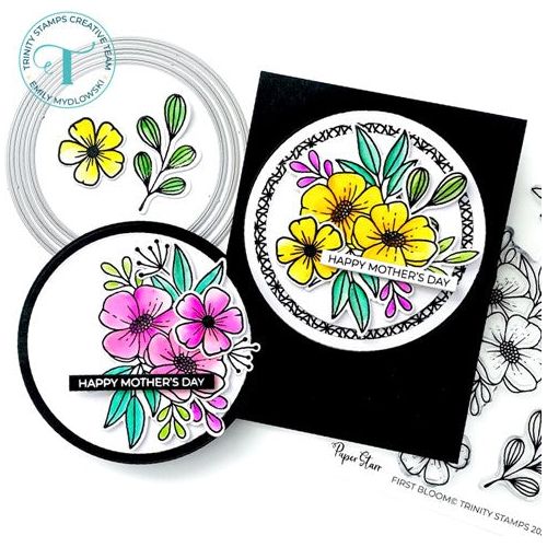 Simon Says Stamp! Trinity Stamps FIRST BLOOM Clear Stamp Set tps124* | color-code:ALT02