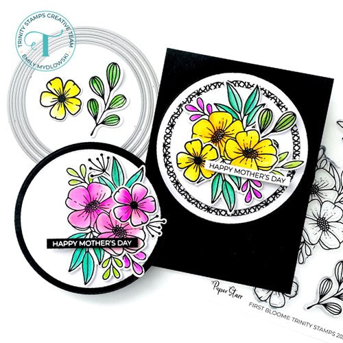 Simon Says Stamp! Trinity Stamps FIRST BLOOM Clear Stamp Set tps124* | color-code:ALT02