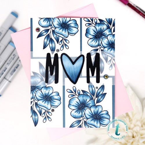 Simon Says Stamp! Trinity Stamps FIRST BLOOM Clear Stamp Set tps124* | color-code:ALT03