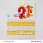 Simon Says Stamp! Whimsy Stamps MAKE A WISH Clear Stamps CWSD373*