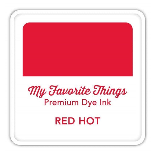Simon Says Stamp! My Favorite Things RED HOT Premium Dye Ink Cube icube-114