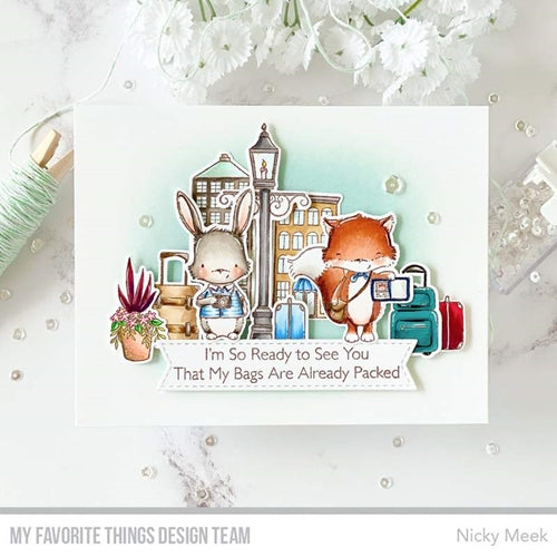Simon Says Stamp! My Favorite Things TRAVEL PLANS Clear Stamps sy32* | color-code:ALT3