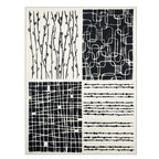 Simon Says Stamp! StencilGirl LINEAR TEXTURES 9x12 Stencil l857