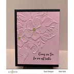Simon Says Stamp! Altenew DECORATIVE FLORALS 3D Embossing Folder ALT6116