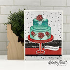 Simon Says Stamp! Honey Bee FANCY FROSTING Clear Stamp Set hbst329