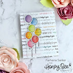 Simon Says Stamp! Honey Bee FANCY FROSTING Clear Stamp Set hbst329