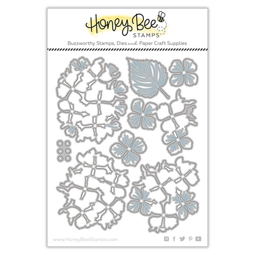 Simon Says Stamp! Honey Bee LOVELY LAYERS HYDRANGEA Dies hbdsllhdg