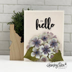 Simon Says Stamp! Honey Bee LOVELY LAYERS HYDRANGEA Dies hbdsllhdg
