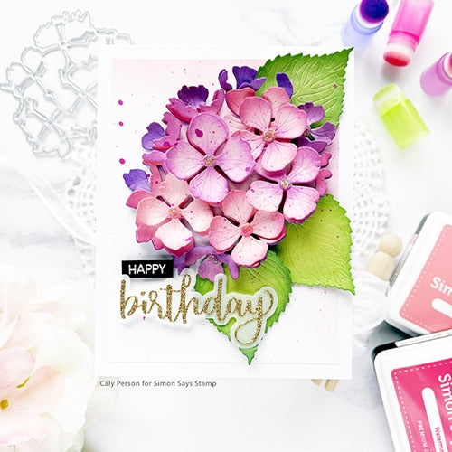 Simon Says Stamp! Honey Bee LOVELY LAYERS HYDRANGEA Dies hbdsllhdg | color-code:ALT08