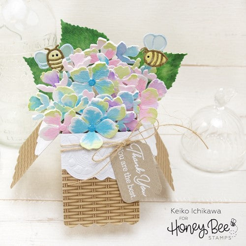 Simon Says Stamp! Honey Bee LOVELY LAYERS HYDRANGEA Dies hbdsllhdg | color-code:ALT1
