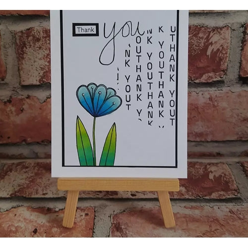 Simon Says Stamp! Julie Hickey Designs VERTICAL WISHES Clear Stamps JHE1028