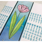 Simon Says Stamp! Julie Hickey Designs VERTICAL WISHES Clear Stamps JHE1028