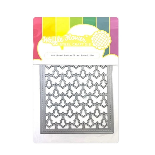 Simon Says Stamp! Waffle Flower OUTLINE BUTTERFLIES PANEL Die 420618