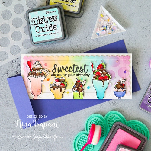 Simon Says Stamp! Simon Says Clear Stamps SUNDAE AFTERNOONS sss202318c