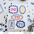 Simon Says Stamp! Whimsy Stamps DOODLE FRAMES Clear Stamps CWSD371*