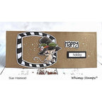 Simon Says Stamp! Whimsy Stamps DOODLE FRAMES Clear Stamps CWSD371*