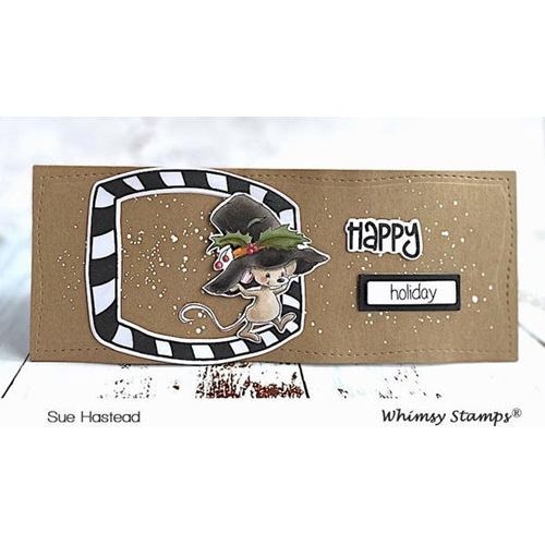 Simon Says Stamp! Whimsy Stamps DOODLE FRAMES Clear Stamps CWSD371*