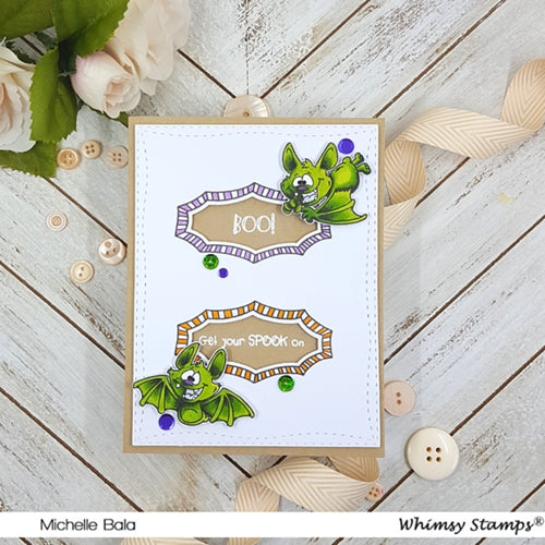 Simon Says Stamp! Whimsy Stamps DOODLE FRAMES Clear Stamps CWSD371*