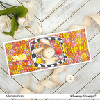 Simon Says Stamp! Whimsy Stamps DOODLE FRAMES Clear Stamps CWSD371*
