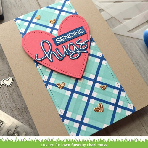 Simon Says Stamp! Lawn Fawn PLAID Stencils lf2576 | color-code:ALT2