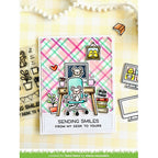 Simon Says Stamp! Lawn Fawn PLAID Stencils lf2576