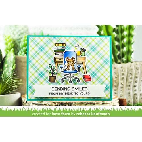 Simon Says Stamp! Lawn Fawn SET VIRTUAL FRIENDS ADD-ON Clear Stamps and Dies lfvfao