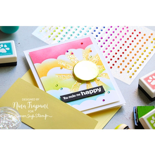 Simon Says Stamp! Simon Says Stamp Cardstock HOLOGRAPHIC RAINBOWS ssp1002 | color-code:ALT3