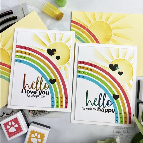Rainbow Is My Favorite Color, Simon Says Stamp Card Kit {creative chick}