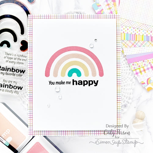 Simon Says Stamp! Simon Says Clear Stamps RAINBOW IS MY FAVORITE COLOR * | color-code:ALT5