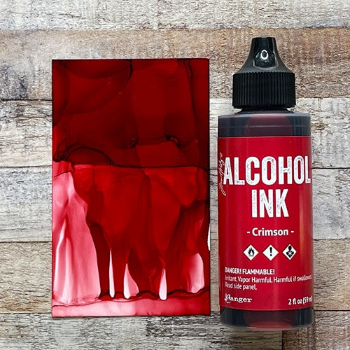 Simon Says Stamp! Tim Holtz Alcohol Ink 2oz CRIMSON Ranger tag76216 | color-code:ALT0