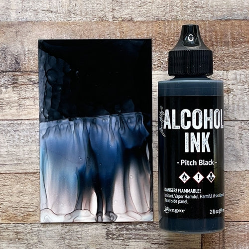 Tim Holtz Alcohol Ink - Pitch Black
