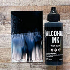 Simon Says Stamp! Tim Holtz Alcohol Ink 2oz PITCH BLACK Ranger tag76230 | color-code:ALT0