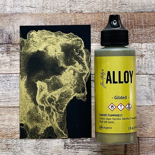 Simon Says Stamp! Tim Holtz Alcohol Ink 2oz GILDED ALLOY Ranger tag76575 | color-code:ALT0