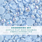 Simon Says Stamp! Trinity Stamps SHIMMERING SKY BAUBLES Embellishments Box tsb153