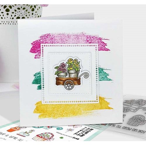 Simon Says Stamp! Polkadoodles GROW ON YOU Clear Stamps pd8141*