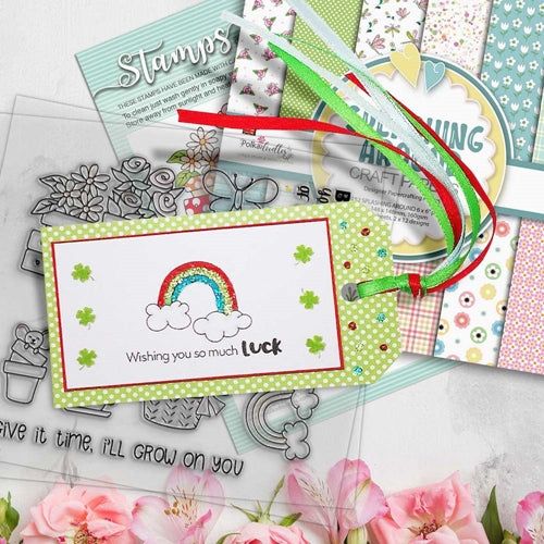 Simon Says Stamp! Polkadoodles GROW ON YOU Clear Stamps pd8141*