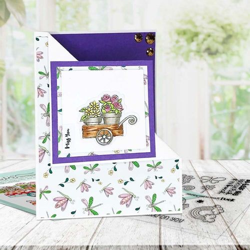Simon Says Stamp! Polkadoodles GROW ON YOU Clear Stamps pd8141*