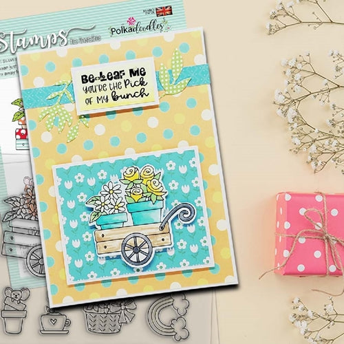 Simon Says Stamp! Polkadoodles GROW ON YOU Clear Stamps pd8141*