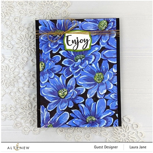 Simon Says Stamp! Altenew DAISY BED 3D Embossing Folder ALT6127