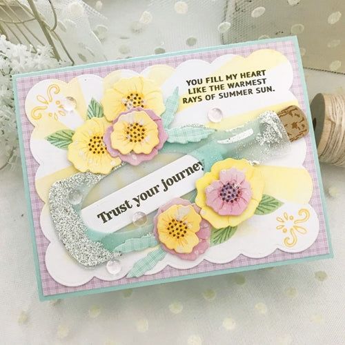 Simon Says Stamp! Papertrey Ink MESSAGE IN A BOTTLE Clear Stamps 1291*