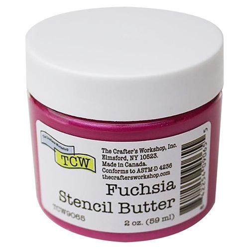 Simon Says Stamp! The Crafter's Workshop FUCHSIA Stencil Butter tcw9065