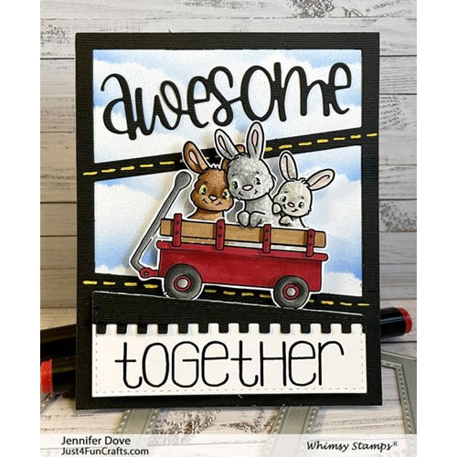 Simon Says Stamp! Whimsy Stamps WONKY WINDOWS 4 Dies WSD401a