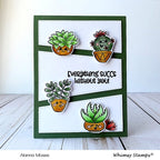 Simon Says Stamp! Whimsy Stamps WONKY WINDOWS 4 Dies WSD401a