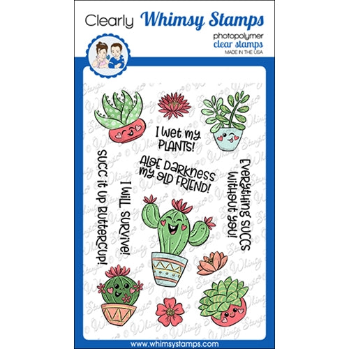 Simon Says Stamp! Whimsy Stamps SUCC IT UP Clear Stamps KHB130a