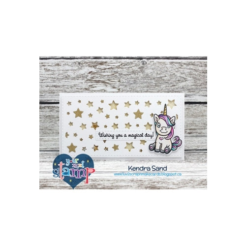 Simon Says Stamp! Your Next Stamp UNICORN DREAMS Clear cyns809
