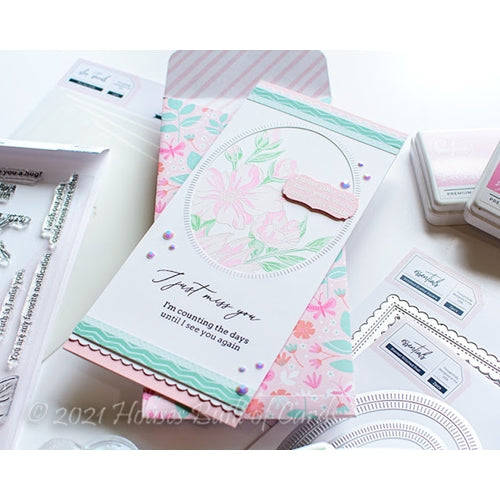Simon Says Stamp! PinkFresh Studio STITCHED SCALLOP SQUARE Essentials Die Set pf057es | color-code:ALT03