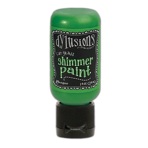 Simon Says Stamp! Ranger Dylusions 1oz CUT GRASS Shimmer Paint dyu74403