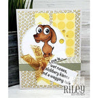Simon Says Stamp! Riley And Company Funny Bones LOVE IS Cling RWD 909