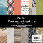Simon Says Stamp! Paper Rose WEEKEND ADVENTURE 6x6 Paper Pack 22225*